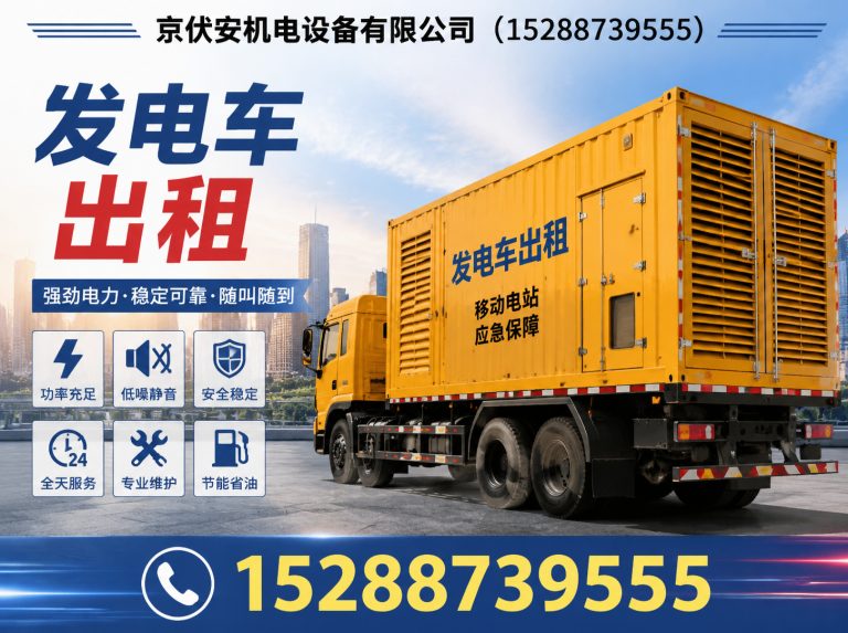 银川柴油发电机组出租展示图